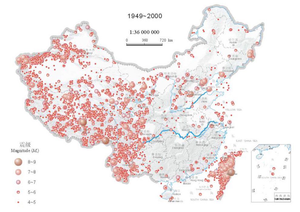 在贴两种中国地震分布详图,请大家一定看清楚了_回龙观社区网