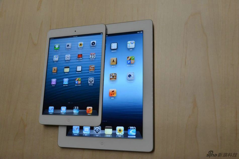 苹果正式发布了7.9英寸平板电脑ipad mini